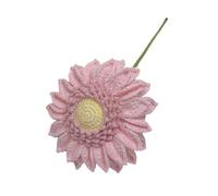 Fenteer Decorazione Floreale All'uncinetto, Composizione Floreale, Lavoro a Maglia, Artigianato Fai Da Te, Progetto Artigianale, Bouquet per Anniversario, Rosa