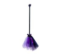Fenteer Decorazione per la casa stregata, Scopa per Bambini, Decorazioni Creative per la casa, Bastoncini Volanti per Feste, Scope per Foto, Feste danzanti, Viola