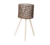 Fenteer Display Basket per fioriere a Portata di Riscaldamento Cortile Sala da Pranzo Porta Floreale Plant Plant Plant per Hotel Esterno Esterno Balcone, 36x55 Cm Dia 25 Cm