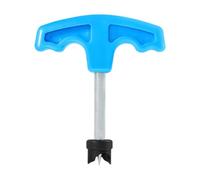 Fenteer Foratore per Tubi da Giardino Utensile Manuale per Irrigazione a Forma di T Apri Foro per Tubi PE Trapano Irrigazione Pratico in PP E Acciaio Inossid, Foro da 20 mm