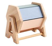 Fenteer Giocattolo Rotante a Tamburo, in Legno, per la coordinazione Occhio-Mano, per sviluppare Le capacità motorie Fini, Giocattolo educativo precoce per