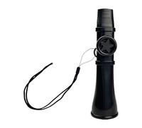 Fenteer Kazoo con Tono Regolabile, Kazoo Professionale Portatile, Facile Da Suonare, Bomboniere Colorate, Kazoo Migliorato, Flauto, Violino, Tutte Le Età, Nero