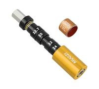 Fenteer Kit di Attrezzi per Boccole Ammortizzatore Strumento di Rimozione Utensile Installazione Estrattore Occhiello con Finestra Visiva Adatto per Manutenz, Oro