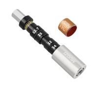 Fenteer Kit di Attrezzi per Boccole Ammortizzatore Strumento di Rimozione Utensile Installazione Estrattore Occhiello con Finestra Visiva Adatto per Manutenz, Argenteo