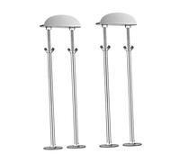 Fenteer Kit di Riparazione per Staffe Regolabili per Lavello Sottotop Da 2 Pezzi, Stabili, Leggere, Facili Da Installare, Gambe per Lavello Resistenti per Cuc, Da 47 a 57 Cm