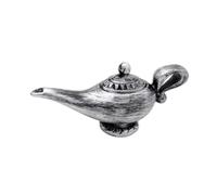 Fenteer Lampada Decorativa a Forma di, Centrotavola per Foto, Articoli per Feste, Decorazioni da Tavolo, Giocattolo Luminoso a Forma di per Il SOG, Argento Antico