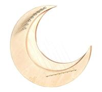 Fenteer Lyre Harps 8 String Lyre Harps Strumento Portatile Creative Moon Strumento Strumento a Corda di Legno per La Cooperazione sul Palco, Legna