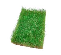 Fenteer Modello di Ciuffo D'erba, Modello di Paesaggio, Gruppo di Erba in Miniatura Strappato a Mano per La Costruzione di Giardini delle Fate, Verde Estivo