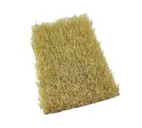 Fenteer Modello di Ciuffo D'erba, Modello di Paesaggio, Gruppo di Erba in Miniatura Strappato a Mano per La Costruzione di Giardini delle Fate, Giallo Autunnale