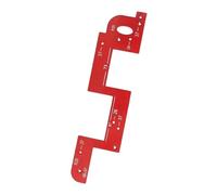 Fenteer Modello di Scanalatura per Maniglia Incorporata Invisibile, Strumento per La Lavorazione Del Legno per La Casa