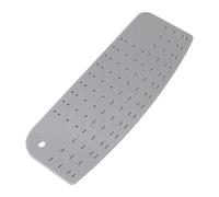 Fenteer Modello per Orlatura a Caldo in Acrilico Non Scivoloso con Fori di Marcatura per Cucito Preciso Adatto a Sarti Quilting E Hobby Fai Da Te, Grigio