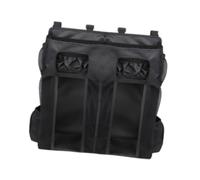 Fenteer Organizer per Pannolini Da Appendere, Portabottiglie per Cameretta Dei Bambini con Distributore di Fazzoletti, Giocattoli, Culle, Borsa Portaoggetti P, Nero, Taglia unica bambino