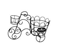 Fenteer Porta patatine fritte, porta patatine fritte in filo metallico, cestino per fritte alla moda, espositore per pollo fritto per tavolo da pranzo, Triciclo