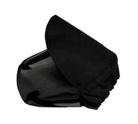 Fenteer Protezione per Il Viso, Maschera Anti-Coda di per Cani, Accessori Professionali per Esterni, tieni Fuori Le Mosche e l'erba, Regali per, Black M