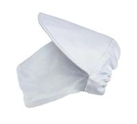 Fenteer Protezione per Il Viso, Maschera Anti-Coda di per Cani, Accessori Professionali per Esterni, tieni Fuori Le Mosche e l'erba, Regali per, White M