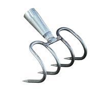 Fenteer Rastrello Manuale, Rastrello Versatile per La Raccolta di Vongole, Rastrello per Diserbo E Foglie per Prato Bonsai da Giardino