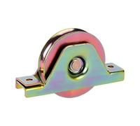 Fenteer Ruota per Cancello Scorrevole con a V, Sostituzione Semplice, Installazione Semplice, Puleggia per Porta Scorrevole per Porte, Macchine Industria, Colorato 90mm