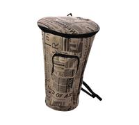 Fenteer Sacchetto Drum Gig Gig Waterproof Tamburo Spalla di Trasporto Zaino per Tamburo Da 10 Pollici