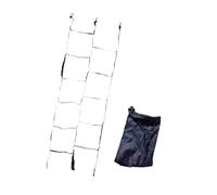 Fenteer Scala di Corda da Arrampicata a Doppia Fila per Bambini Scala di Corda sospesa Cortile per Bambini Luoghi all'aperto Parco Giochi Scala di Arrampicata