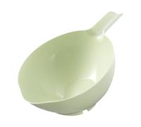 Fenteer Scolapasta Laterale per La Lavatrice Del Riso, Scolapasta Portatile Multiuso, Ciotola per Il Lavaggio Del Riso per Cereali, Pasta, Fagioli, Patate, Ca, Verde