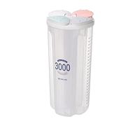 Fenteer Sealed Storage Diviso Scatola E Grani di Cibo Serbatoio di Stoccaggio Cucina Contenitori per Alimenti per Secca - 3000ml