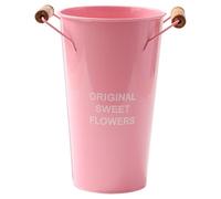 Fenteer Secchiello per Ghiaccio, Contenitore per Piante, Versatile, Pratico, Portatile, Robusto, Decorazione per La Casa, Secchiello per Vino, Contenitore per, Rosa