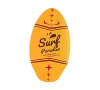 Fenteer Skimboard Tavola da Spiaggia Surfboard Bodyboard in Legno Superficie Liscia Resistente all'Acqua Leggera Adatta a Bambini Adulti Principianti Adatta, 35 inch