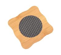 Fenteer Sottobicchiere per Tazza in Legno con Isolamento Termico, Sottobicchiere per Tazza, Regalo di Inaugurazione Della Casa, per Apparecchiare La Tavola, Piazza