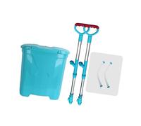 Fenteer Spandiconcime Granulare a Doppio Tubo per Il Trasporto Posteriore, Multiuso, per La Distribuzione di Verdure, Strumento di Fertilizzazione Manuale PRO, Style B