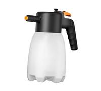 Fenteer Spruzzatore Elettrico Schiumogeno per Auto da 1,7 L, Spruzzatore di Sapone Liquido Multifunzionale 24,5x12,5 Cm Ricaricabile per Appassionati del, Bianco
