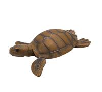 Fenteer Statua Ornamentale da Giardino a Forma di, Scultura in Resina, Statuetta per Tavolo, Cortile, Piscina, Decorazioni per Esterni, 31,5x28,5x9,5 cm