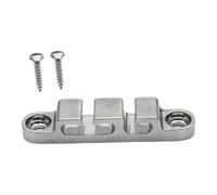 Fenteer String Retainer per Chitarra Elettrica con Guida a Rullo in Metallo Fissaggio Sicuro Protezione per Corde E Corpo Installazione Facile Adatto per Mus, 4.4 Cm