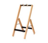 Fenteer Supporto per Chitarra Multiplo Supporto per Chitarra Pieghevole in Legno Leggero con Imbottitura Antigraffio Supporto per Chitarra per Custodia per Ba, Tieni Premuto 2 Chitarra
