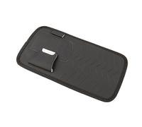 Fenteer Supporto per Parasole per Auto, Supporto per DVD E CD, in Pelle PU con Tasche Multiple, Multiuso, Leggero, per SUV E Camion, Grande Capacità, Nero