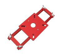Fenteer Supporto per Scanalatura di Rifinitura, Fissaggio Invisibile, Punzonatura, Supporto per Localizzatore, Utensili per La Lavorazione Del Legno, Facili D, Senza Base
