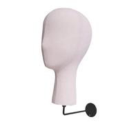 Fenteer Supporto per Testa di Manichino Da Parete Supporto per Testa di Parrucca per Parrucchiere Da Salone