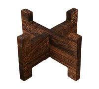 Fenteer Supporto per Vaso di Fiori, Base per Vaso, Versatile, Moderno E Creativo, da Banco, Portavaso per Fiori, per Ufficio, Soggiorno, Patio, Legna