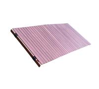 Fenteer Tavolo Pieghevole da Esterno in Legno con Pannello Superiore Arrotolabile, Accessori Multiuso retrattili, Semplice Montaggio, Parti di Ricambio per, 120x60 Cm