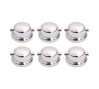 Fenteer Tiranti per rullante Set di batteria Accessori hardware Doppia estremità Accessori per percussioni professionali Percussioni leggere Orecchie con, 6 Insieme