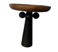 Fenteer Vassoio Decorativo in Legno, Centrotavola, Decorazione per La Casa, per Candele, Porta Profumi, Vassoio per Tavolino Da Caffè, per Ingresso E Toeletta, L