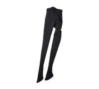 Fenteer Vestiti per Bambole in Scala 1:6, Leggings e Calze, Travestimento Attillato alla Moda, Vestiti da Soldato per Action Figure da 12 Pollici, Nero