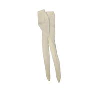 Fenteer Vestiti per Bambole in Scala 1:6, Leggings e Calze, Travestimento Attillato alla Moda, Vestiti da Soldato per Action Figure da 12 Pollici, Bianco Beige