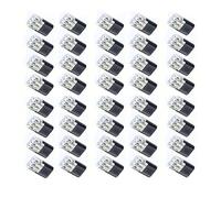 Fentency 10/20/30/40/50 pezzi LED terminali di collegamento rapido non saldare non spellare connettori per cavi 0,3 0,75 mm2 connettori a blocco terminali