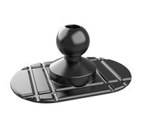 Fentency Supporto adesivo per smartphone con testa a sfera da 17 mm, supporto per telefono da auto, include 2 basi forti per cruscotto