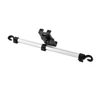 Fentency Supporto per tablet per cuscino posteriore sedile auto con sinistra e destra girevole a 360 per 4 a 33 cm supporto per tablet sedile posteriore auto