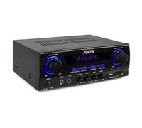 Fenton AV440 - Amplificatore digitale Karaoke con Bluetooth, potenza di 400 W, lettore MP3 integrato, 2 ingressi microfono, fornito con telecomando, ideale per le vostre serate karaoke