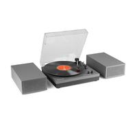 Fenton RP165G (102.156) Aluminium Giradischi in Legno con casse 100w bluetooth