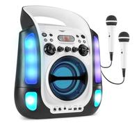 Fenton SBS30W karaoke systeem met CD-speler en microfoonset (130.170)