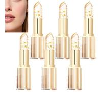 Fenvio - Matita per labbra cangianti, resistente alle sbavature, con pH attivato, idratante per 24 ore, lucido e non adesivo, balsamo per labbra trasparente (6 pezzi)