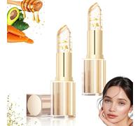 Fenvio Truetone - ph Adjusting Lipstick, Fenvio Lipstick, Transfer Proof Colour Changing Lipsticks, Gold Crystal Temperature Color Change Lip Balm, Create Your Signature Shade in 30 Seconds (2pcs)